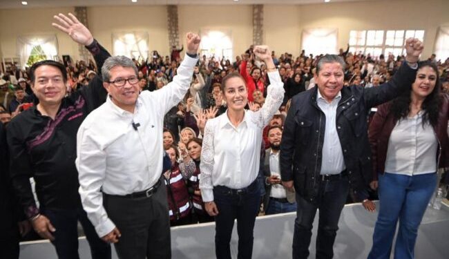 Monreal reafirma compromiso para impulsar triunfo de la 4T en 2024