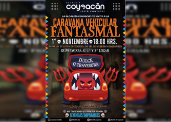 Invita Coyoacán a la «Caravana Fantasmal Vehicular”