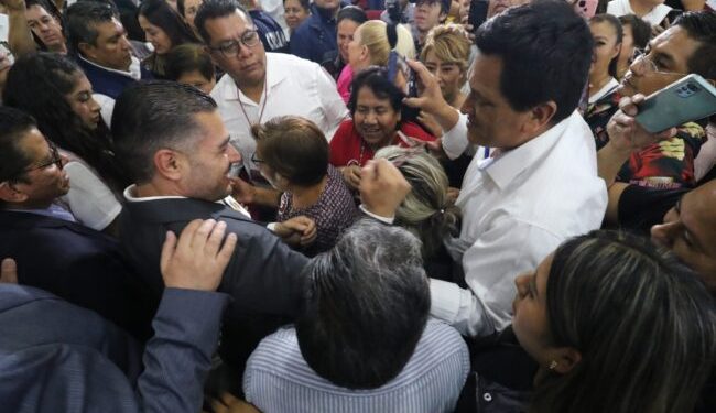 Al cierre del proceso de Morena, Harfuch aventaja por 12% a Brugada