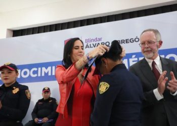 Los avances en seguridad, gracias a las y los policías de blindar ÁÓ: Lía Limón