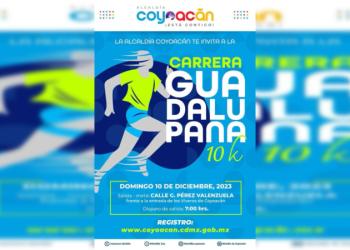 Invita Alcaldía Coyoacán a la Carrera Guadalupana 10K