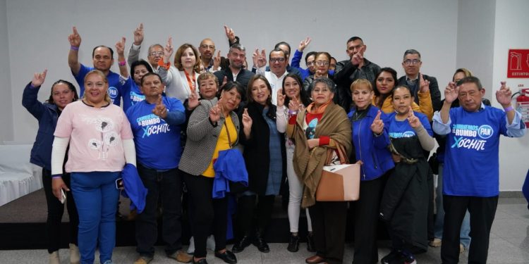 Continúa la desbandada de cercanos a Marcelo Ebrard que decidieron sumarse a la campaña presidencial de Xóchitl Gálvez, en particular militantes de Morena en la demarcación territorial Miguel Hidalgo. X / Xóchitl Gálvez