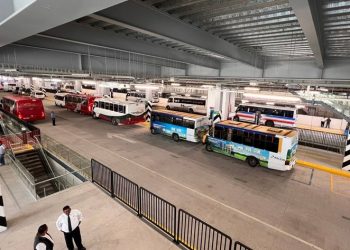 El Jefe de Gobierno, Martí Batres Guadarrama inauguró la primera etapa del Centro de Transferencia Modal (CETRAM) “Martín Carrera”, ubicado en la Alcaldía Gustavo A. Madero, que atenderá a 130 mil personas. FOTO: GCDMX