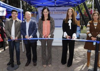 Encabeza Lía Limón la feria de las personas adultas mayores “En armonía contra la neumonía”