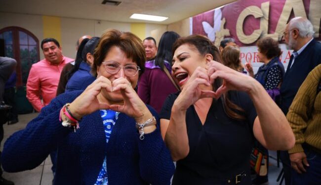 Felicita Martha Ávila a Brugada  por su designación como candidata de Morena