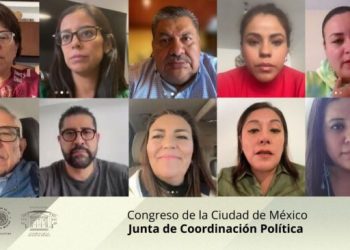 Celebra JUCOPO segunda sesión extraordinaria con importantes acuerdos en beneficio de la ciudadanía y de trabajadores del Congreso CDMX