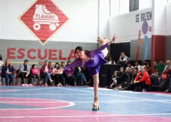 Alcaldesa de Tláhuac inaugura escuela de patinaje