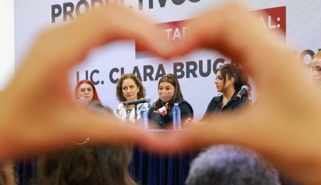 Foto: campaña Clara Brugada