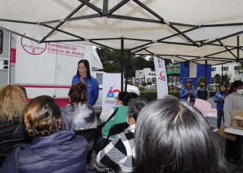 Con la satisfacción de que la política circular e integral a favor de las mujeres que se aplica en la demarcación sigue dando excelentes resultados, la alcaldesa Lía Limón informó que, hasta el momento, se han aplicado 3 mil 202 mastografías gratuitas en 66 jornadas de atención. FOTO: Especial