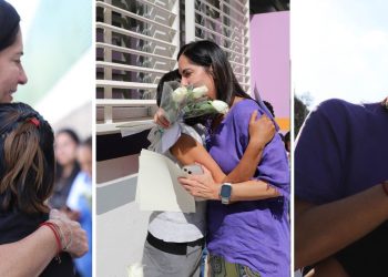 Lía Limón insistió en que la política de género en la alcaldía es integral y circular, lo que demuestra que: “somos una alcaldía aliada de las mujeres; por lo que este esfuerzo no es aislado, pues se suma a la Tarjeta Aliada, los Puntos Violeta, a la Línea Aliada y a Contacto Mujer”. FOTOS: Alcaldía ÁO