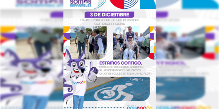 Conmemora Coyoacán el Día Internacional de las Personas con Discapacidad