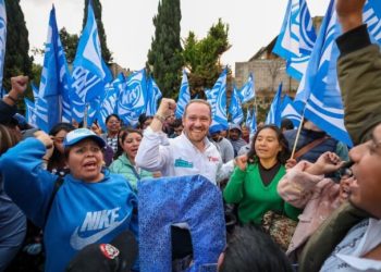 Hacer de la CDMX una de las ciudades más seguras del país en 2024, es una de las metas más importantes de Santiago Taboada, precandidato único de la oposición a la jefatura de Gobierno. Foto: Campaña Santiago Taboada