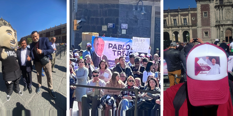 Vaya que otra vez le quedó muuuuy grande el saco de presidente de Morena en la CDMX a Sebastián Ramírez. Resulta que el cierre de precampaña para la Jefatura de Gobierno de Clara Brugada, que él se apoderó de la organización, fue un evento tan desangelado, que hasta parecía el cierre para una contienda de Presidencia Municipal. FOTO: CDMX Magacín