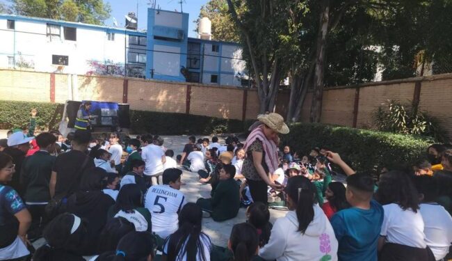 Continúa el programa de Cuentacuentos en Coyoacán