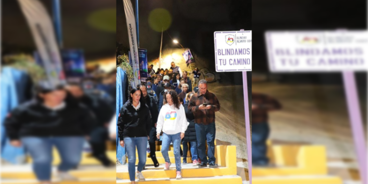 Lía Limón inaugura el Camino Blindado número 30, beneficiando a 200 mil vecinos de Álvaro Obregón