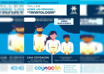 Invita Coyoacán al  taller gratuito «Sobre las pérdidas… tanatología”