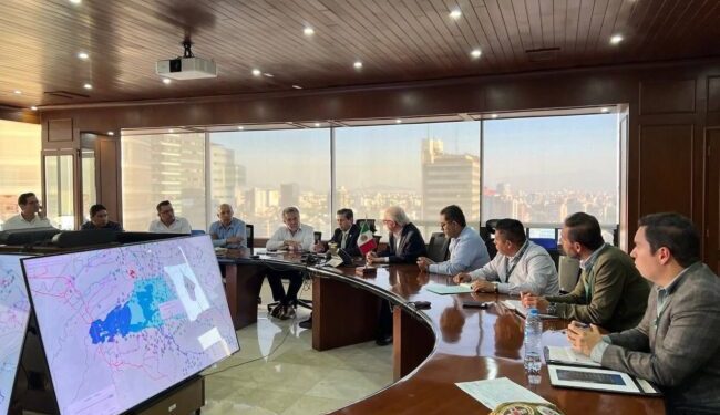 Se reúne Giovani Gutiérrez con el coordinador de SACMEX