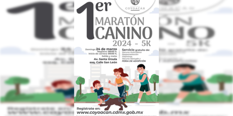 Invita Coyoacán al Primer Maratón Canino