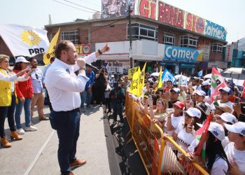 Santiago Taboada, candidato a la Jefatura de Gobierno de la alianza PAN, PRI y PRD aseveró que cuenta con resultados probados en la alcaldía Benito Juárez, que gobernó por casi seis años y ahora es la más segura del país, además de contar con los mejores espacios públicos y con la mejor calidad de vida. FOTO: Especial