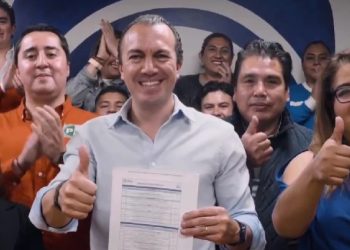 Con muy buen ánimo, el panista Carlos Orvañanos da las últimas pinceladas a su estrategia y conformación de su equipo de campaña por la Alcaldía Cuajimalpa. Están muy optimistas de que van a ganar por varias razones: la alianza con el PRI y el PRD les suma más votos que a Morena, PT y PVEM. FOTO: X / Carlos Orvañanos
