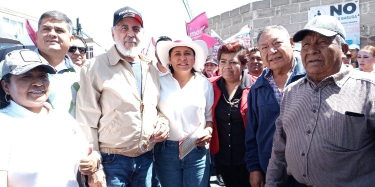 Ana Lilia Rivera Rivera y José Antonio Álvarez Lima se perfilan para continuar como legisladores en el Senado de la República. De acuerdo con la última encuesta de Massive Caller, los candidatos de Morena llevan una ventaja de alrededor de 30 puntos en las intenciones de voto para elegir senadores por Tlaxcala. FOTO: X / Línea de Contraste @lineadecontrast