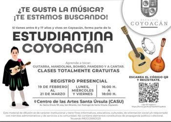 Invitan a integrarse a la Estudiantina de Coyoacán