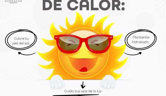 Emite Coyoacán recomendaciones por altas temperaturas