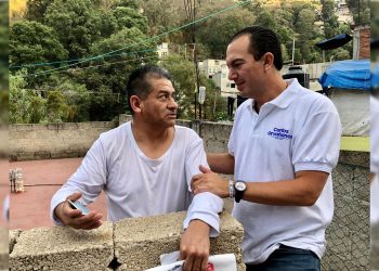 Los equipos de trabajo de las y los candidatos del PAN, PRI y PRD en Cuajimalpa, en su mayoría, son jóvenes de bien, mujeres profesionistas y familias que apoyan este proyecto por convicción, pero se han encontrado con brigadas “negras” que los acosan durante recorridos. FOTO: Especial