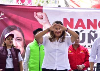 Nada bien le fue a la diputada Nancy Núñez en su arranque de campaña por la Alcaldía Azcapotzalco. Para empezar, no mostró músculo, pues no se atrevió a hacer su mitin en la explanada de la Alcaldía, a pesar de que contaría con la presencia de la candidata a la Jefatura de Gobierno, Clara Brugada.