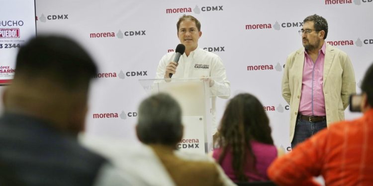 La Sala Regional Especializada del Tribunal Electoral del Poder Judicial de la Federación sancionó a Javier López Casarín, ex candidato de Morena – Partido Verde - PT a la alcaldía Álvaro Obregón por adquirir indebidamente tiempo en televisión durante el proceso electoral. FOTO: Especial
