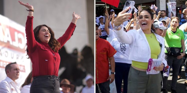 En el momento político menos oportuno la ex alcaldesa de la Cuauhtémoc, Sandra Cuevas, pretende congraciarse en público con las candidatas de Morena, Catalina (Caty) Monreal a la Alcaldía, y Clara Brugada. a la Jefatura de Gobierno. FOTO: Especial