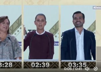 Xóchitl, esta vez sí fue Xóchitl. Y Claudia, fue Claudia. Ambas tal cual son. FOTO: INE