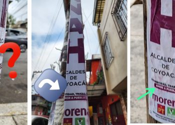 Insólito: la candidata de Morena a la Alcaldía de Coyoacán, la expriísta Hannan de Lamadrid, ahora está haciendo campaña en esa demarcación territorial, promoviendo al estado de Puebla. FOTOS: CDMX Magacín