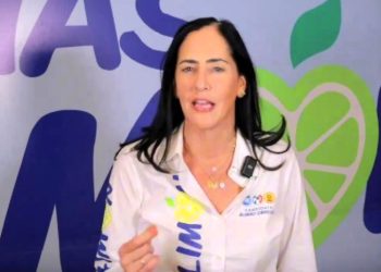 La alcaldesa de Álvaro Obregón con licencia, Lía Limón, quien también es candidata a reelegirse, alertó que Morena pretende asestar otro golpe a las familias con mayores necesidades en esa demarcación. FOTO: Especial