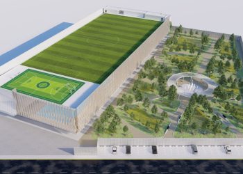 Janecarlo Lozano, candidato de Morena, PT y PVEM a la alcaldía Gustavo A. Madero, prometió construir un centro de convenciones y eventos culturales que pueda competir con el Zócalo de la Ciudad de México y el Foro Sol. FOTO: Especial