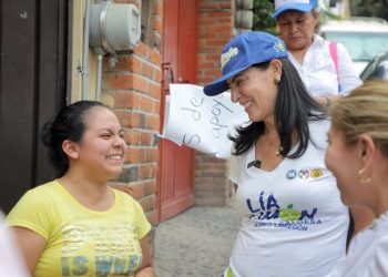 Reconocen vecinos a Lía Limón como una mujer de resultados y no de promesas