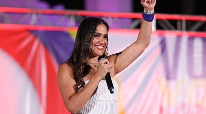 La alcaldesa electa de la Cuauhtémoc, Alessandra Rojo de la Vega, convocó para este domingo a movilizaciones y una manifestación para defender el voto ciudadano en esa demarcación, que le dieron el triunfo el pasado 2 de junio con una ventaja de 3.3% por sobre la morenista Catalina Monreal. FOTO: Especial