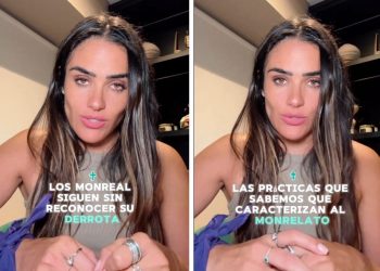 La alcaldesa electa de Cuauhtémoc, Alessandra Rojo de la Vega, alertó que los Monreal están armando un fraude electoral en esa demarcación, y para ello presuntamente contarían con la complicidad del Tribunal Electoral de la Ciudad de México (TECDMX), en un resolutivo que emitirá este viernes, para ordenar un recuento total de votos, sin sustento jurídico, es decir, de manera ilegal. FOTO: Tomada de video en X