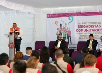 No bajamos la guardia y promovemos, por instrucción del Alcalde Giovani Gutiérrez, la generación de capacidades de resiliencia en la población a través de la conformación de brigadas comunitarias: Jorge Peña, titular de PC en Coyoacán. FOTOS: Especial