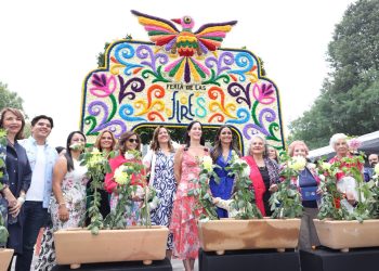 Al inaugurar la 167 edición la Feria de las Flores de San Ángel 2024, la alcaldesa de Álvaro Obregón, Lía Limón, afirmó que esta será la mejor de la historia. Lía Limón. FOTOS: Especial