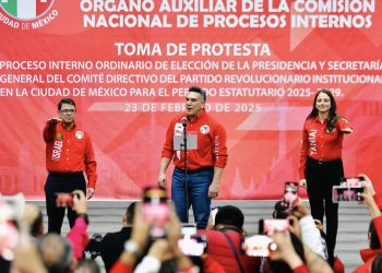 El secretario de Gobierno capitalino, César Cravioto, confirmó ayer la presencia del PRI en los bloqueos a 11 cruces importantes de la Ciudad de México este miércoles. FOTO: Facebook PRI