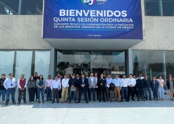 La alcaldía Benito Juárez fue sede de la Quinta Sesión Ordinaria del Subcomité Técnico para la Prestación de Servicios Urbanos en la CDMX, la cual se llevó a cabo en las instalaciones del Gimnasio Olímpico Juan de la Barrera. FOTO: Especial