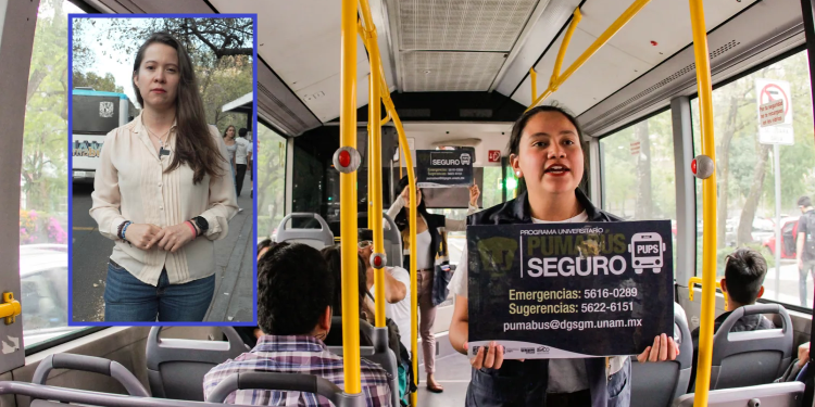 Astrid Espinosa Perera, secretaria de Formación y Capacitación del PAN CDMX, denunció que los pinchazos ya son un “cáncer” para el sistema de transporte público y el que hayan llegado hasta Ciudad Universitaria es más preocupante. FOTO: Especial