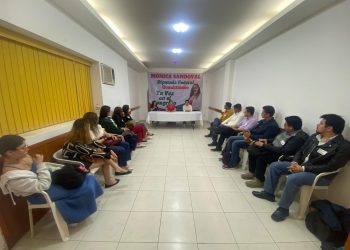 “El despojo del Comité delegacional del PRD en la Alcaldía Cuauhtémoc del cual fuimos víctimas el pasado 09 de abril del 2025, hoy tiene nombre y apellido: Mónica Sandoval, diputada federal priista”, denunció la dirigente perredista. FOTOS: Especial