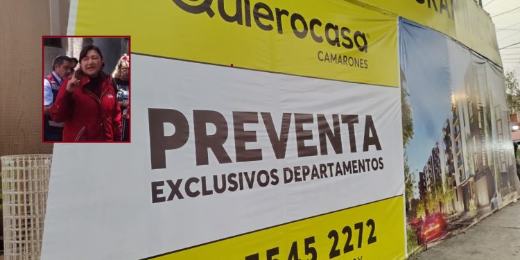 Después de todo el discurso contra las construcciones irregulares, años de jactarse que han combatido al “cártel inmobiliario” de Benito Juárez, no se entiende por qué las autoridades del Gobierno de la Ciudad de México y de la Alcaldía Azcapotzalco se queden cruzadas de brazos cuando a todas luces la desarrolladora “Quiero Casa” engaña a la gente. FOTOS: Vecinos Azcapotzalco