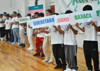 Con la participación de deportistas de distintos estados del país, así como de delegaciones invitadas de Cuba y Venezuela, se puso en marcha esta importante justa deportiva. FOTO: Especial