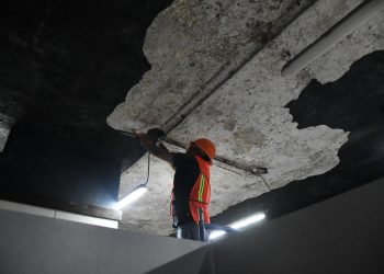 Alcaldía BJ realiza mantenimiento a la Alberca Olímpica