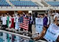 La alcaldía Benito Juárez, fue sede del II Mundial de Natación Artística Adaptada, que se llevó a cabo en la Fosa de Clavados de la Alberca Olímpica “Francisco Márquez”, uno de los recintos acuáticos más emblemáticos del país.