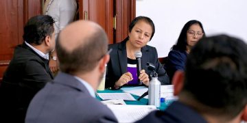 Liz Salgado destacó que, según cifras oficiales, la Ciudad de México enfrenta un déficit habitacional de hasta 700 mil viviendas, además de graves problemas estructurales en miles de unidades habitacionales. FOTO: Especial