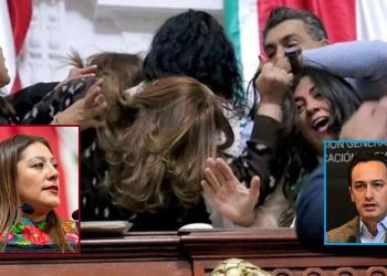 Desde el pleito a golpes en el Congreso de la Ciudad de México entre morenistas y panistas, el pasado 15 de diciembre, la coordinadora de los diputados del oficialismo, Xóchitl Bravo ha tratado de reconstruir el diálogo con su interlocutor, Andrés Atayde, coordinador del PAN. FOTOS: Especial
